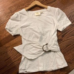 White Anthropologie Shirt